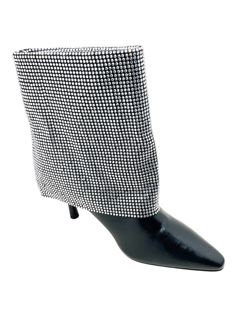 🆕{Steve Madden} Blitzee Rhinestone Foldover Boots